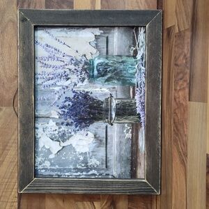 Lavender Framed Wall Print by Jan Michaels